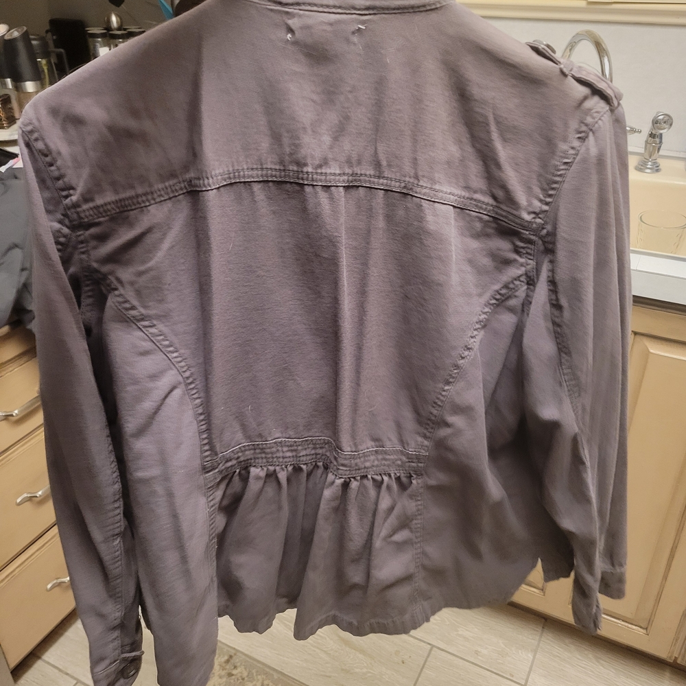 Women's Light Gray Jacket Maurices - Picture 4 of 4